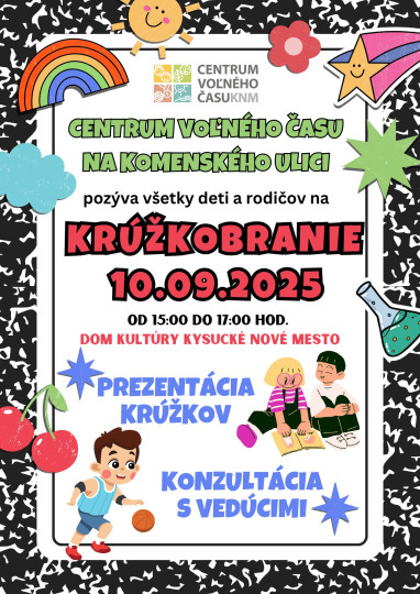 Krúžkobranie - CVČ