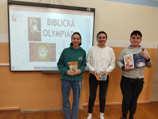 Biblická olympiáda - šk. kolo